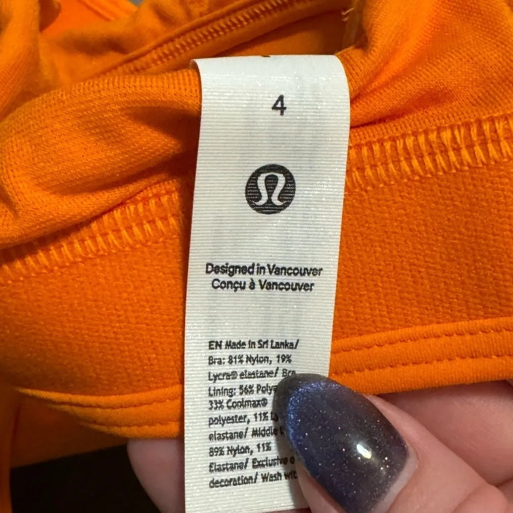 Lululemon Athletica Flow Y High Neck Bra NWT